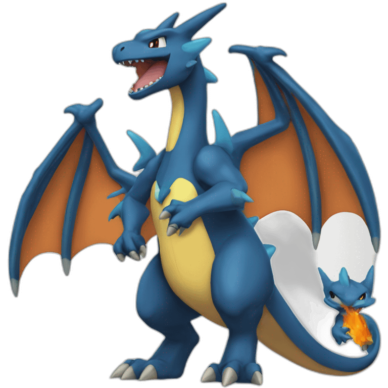 mega charizard x emoji