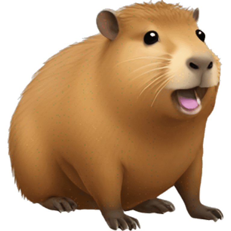 Capybara emoji