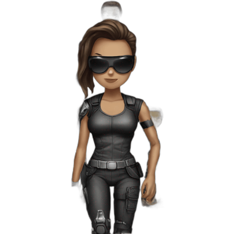 Terminator girl emoji