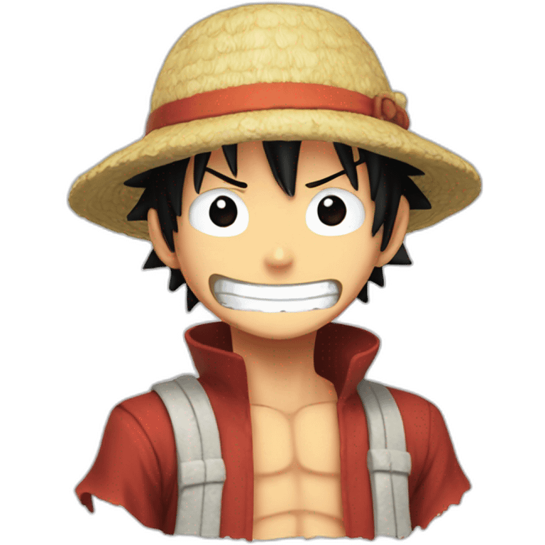 Luffy who talks to Naruto emoji