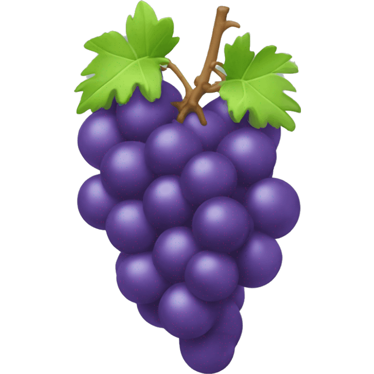 3D Grapes emoji  emoji