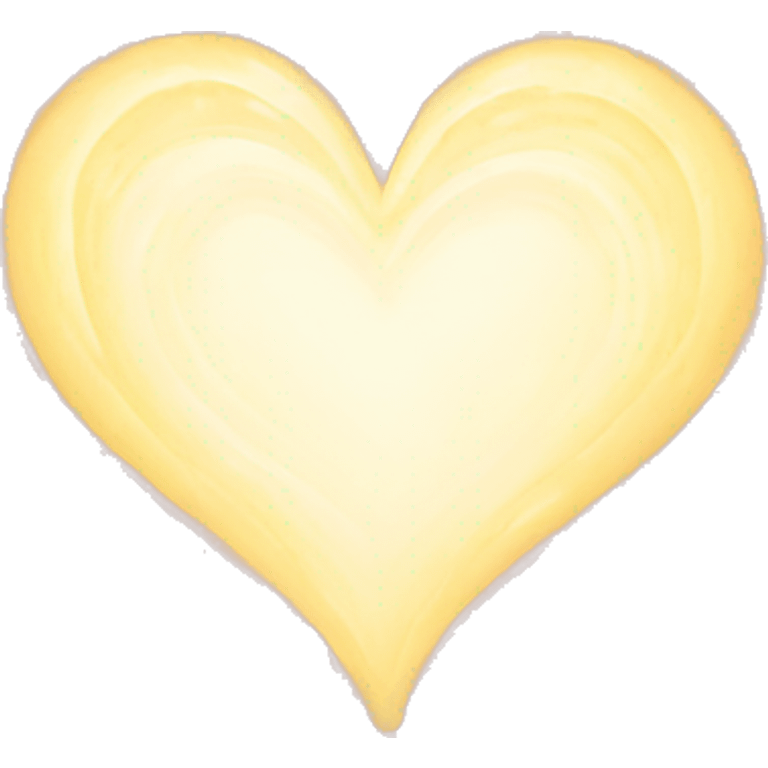 a heart surrounded by a gentle, swirling pattern of light emoji