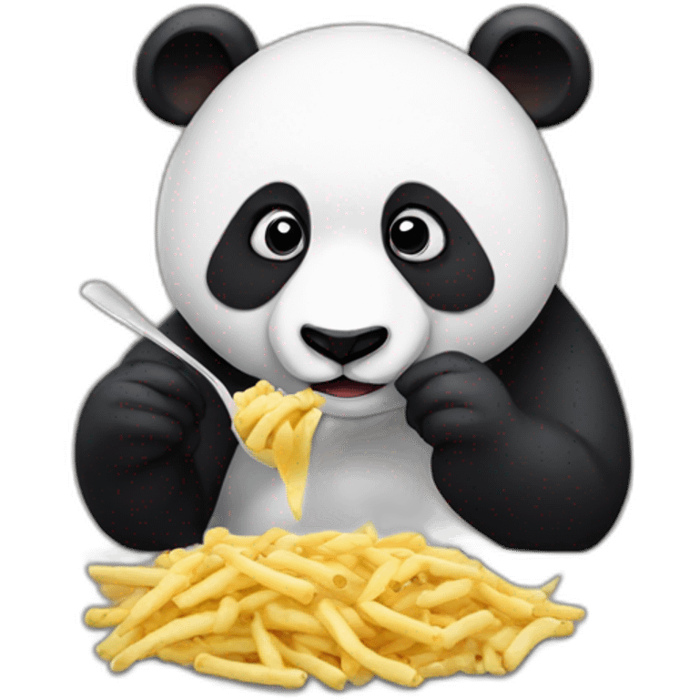 Panda who is eating Marine Lepen emoji