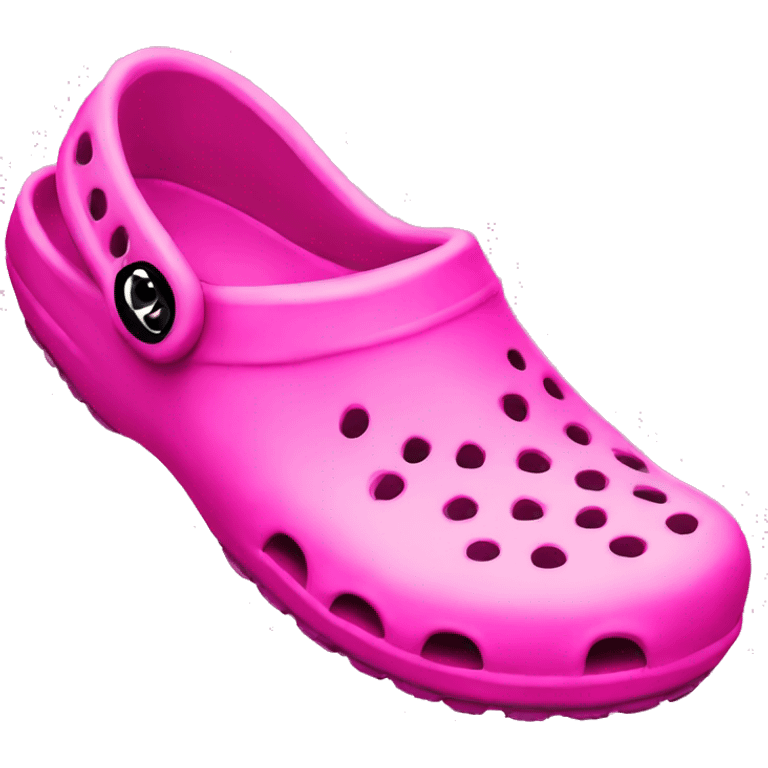 pink crocs emoji