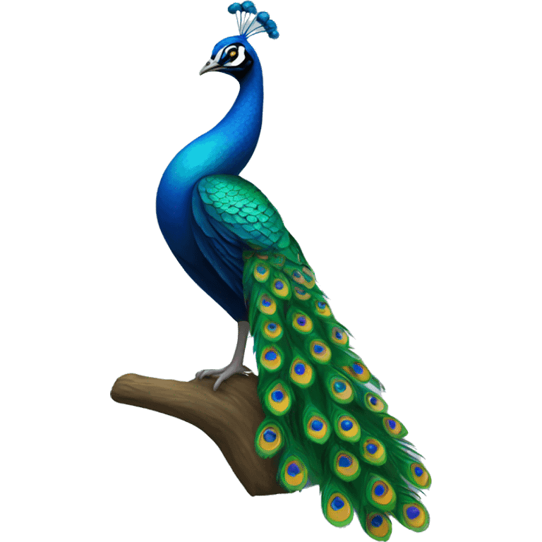 Peacock emoji