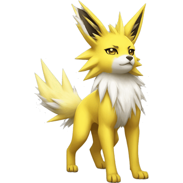 Jolteon-Renamon full body emoji