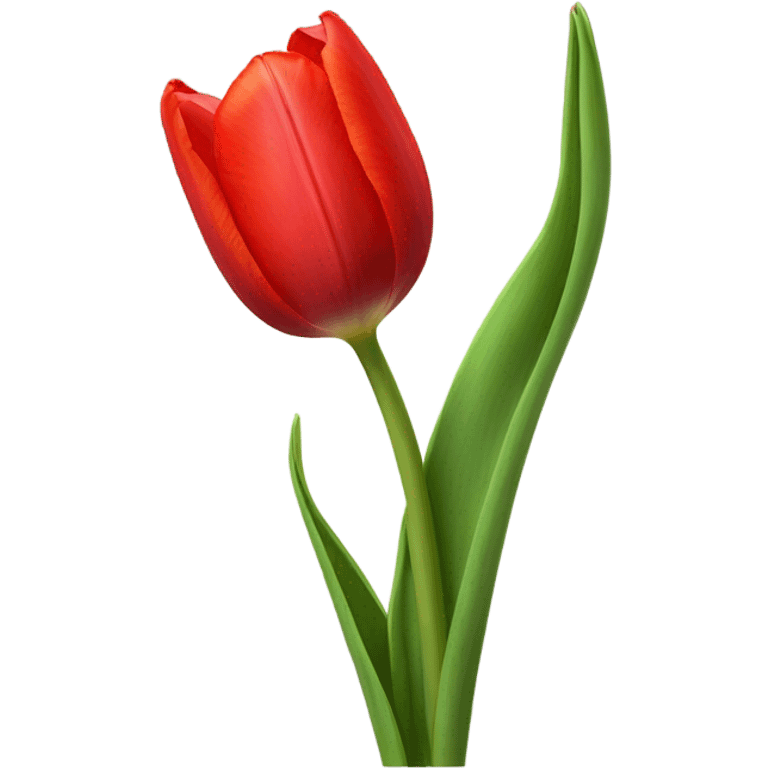 red tulip emoji