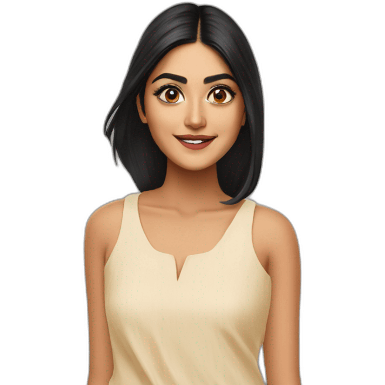 Mrunal Thakur emoji