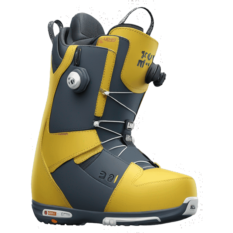 Snowboarding boots, Burton, Boa emoji