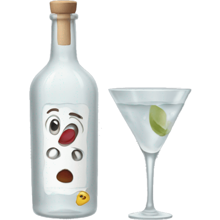 vodka bottle emoji