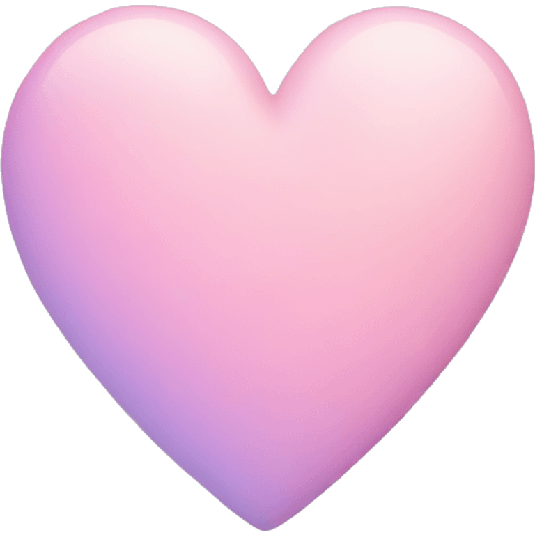 pastel heart emoji