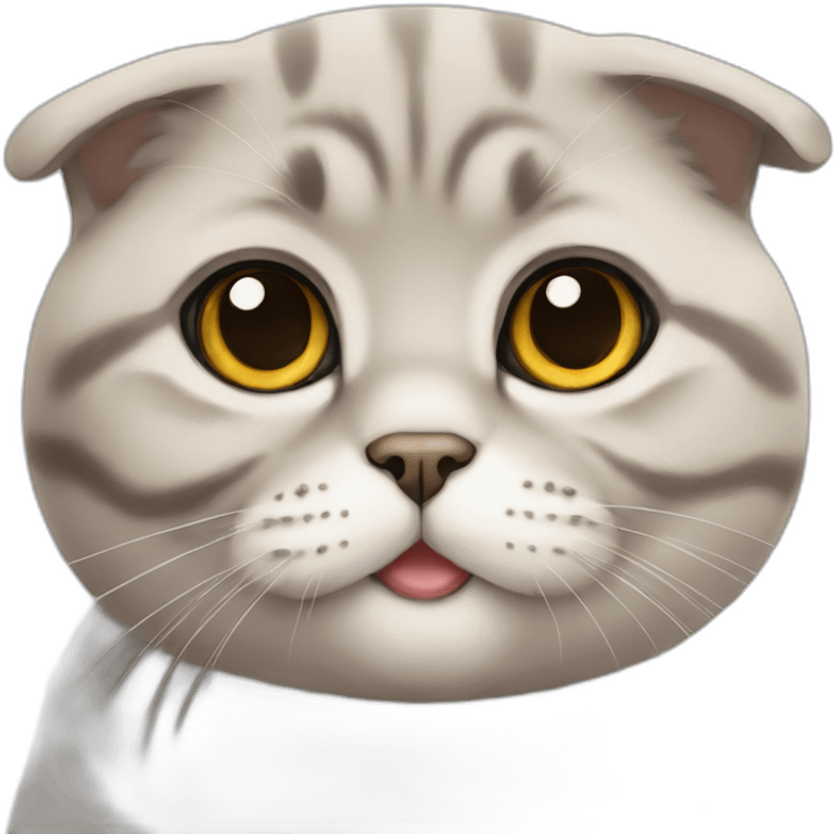 scottish fold cat emoji