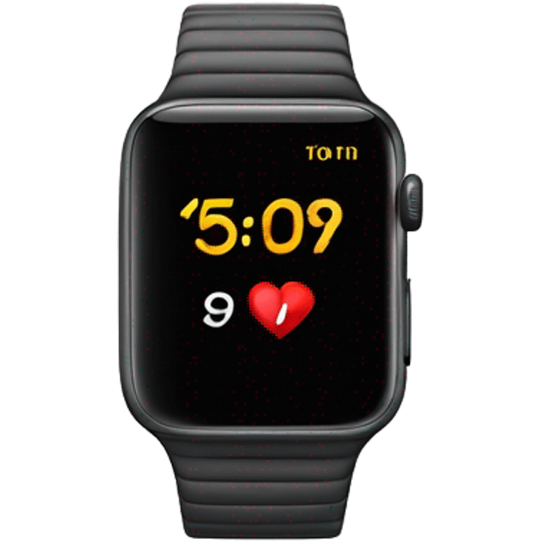 apple watch clock display emoji