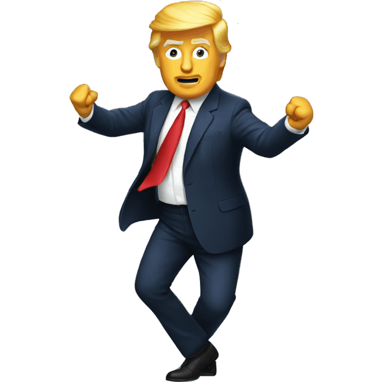 Trump dancing emoji