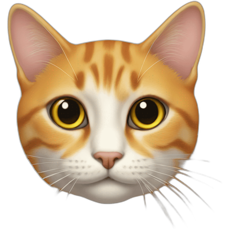 gato laranja emoji