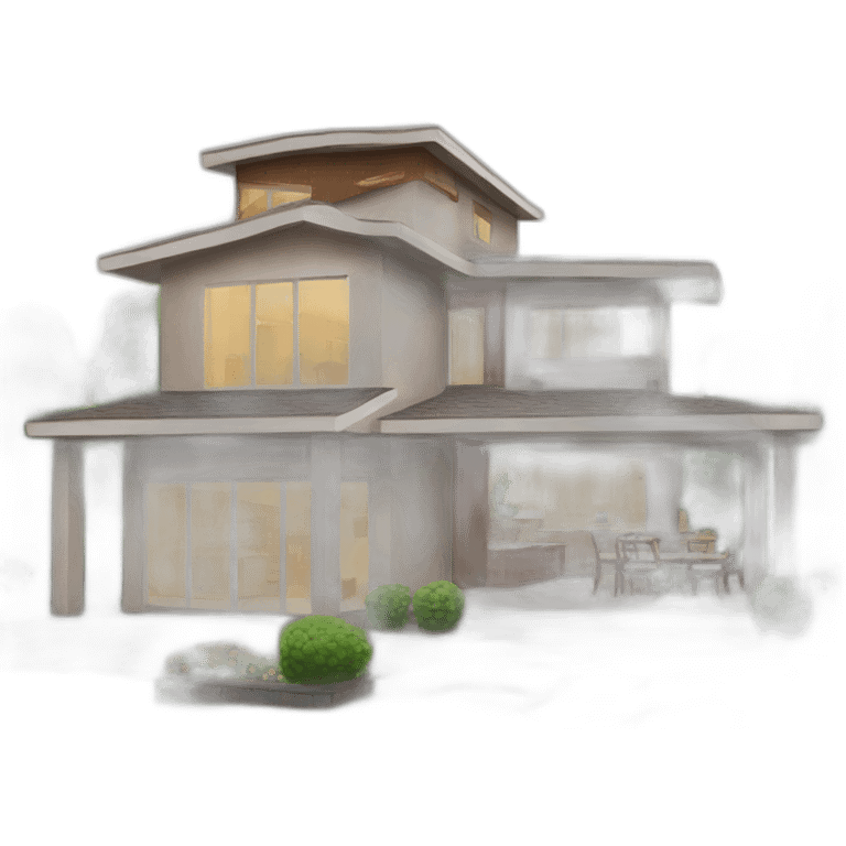 modern home emoji