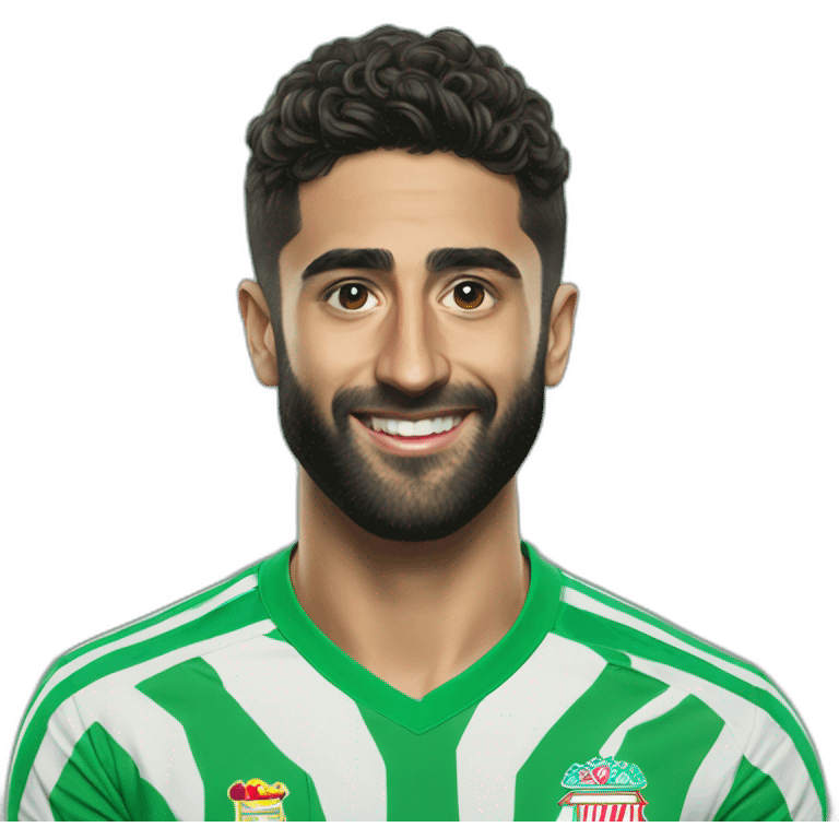 Hyperrealist Fekir Betis emoji