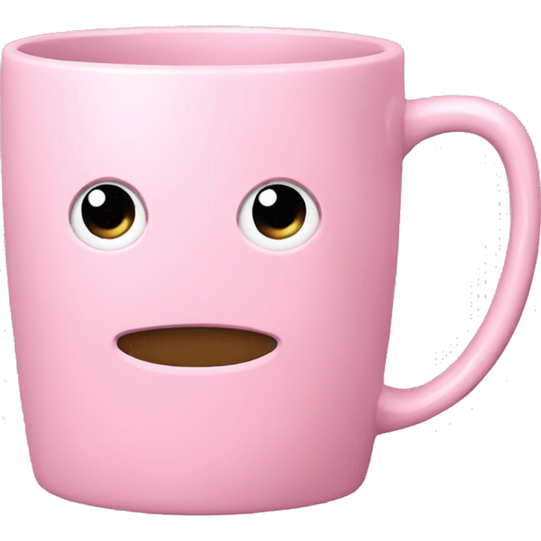 Light pink mug emoji