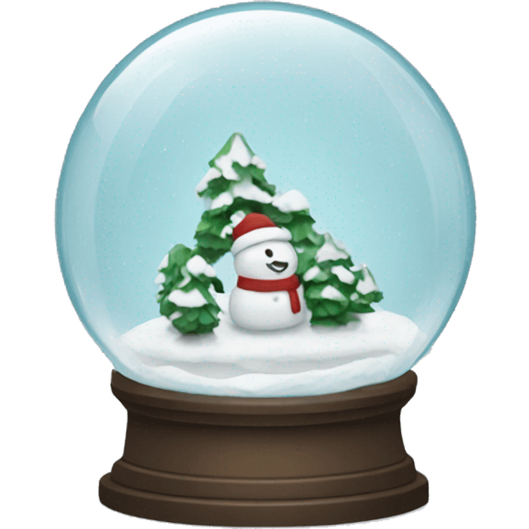 snow globe emoji