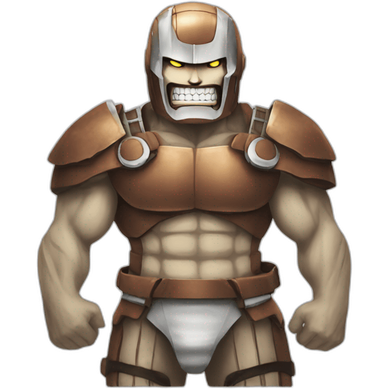 Armored titan emoji