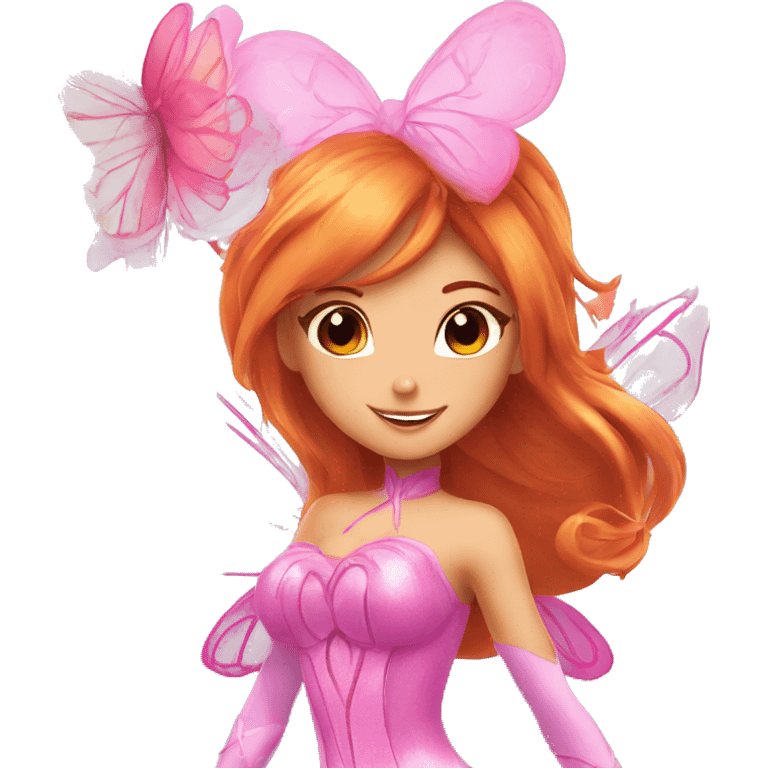 Winx bloom i love you emoji