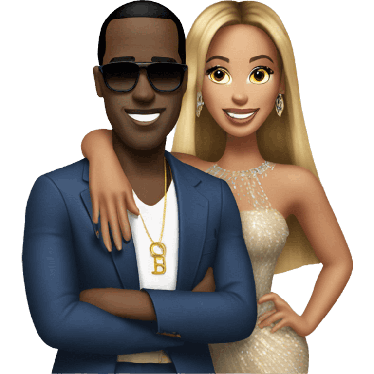 Diddy with Beyoncé  emoji