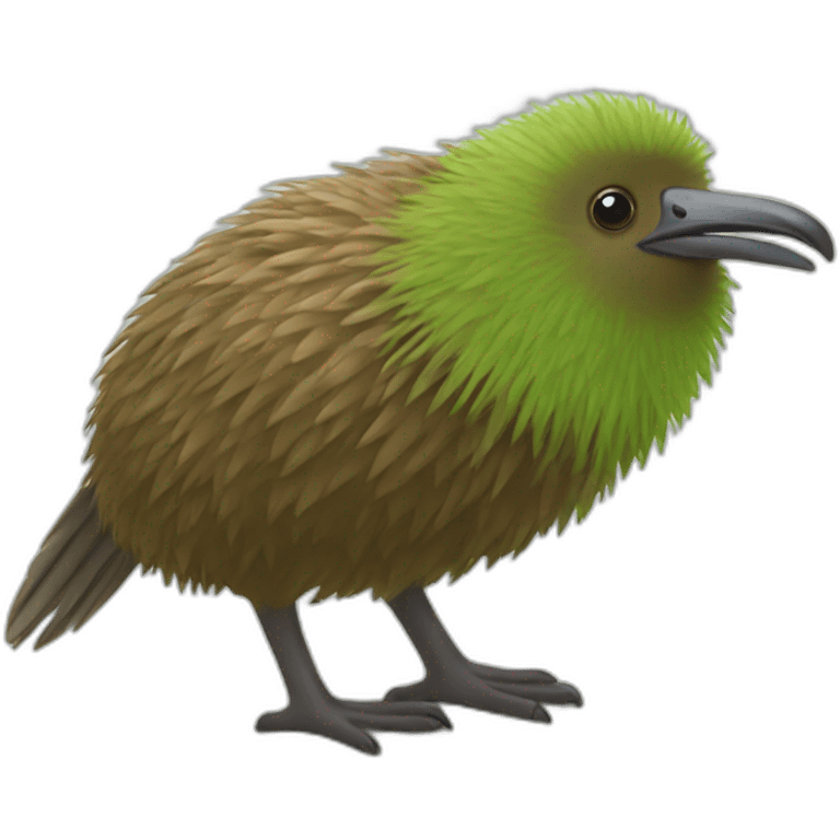 kiwi bird, bird from new zealand emoji