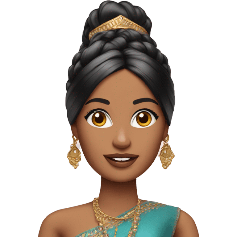 indian barbie doll emoji