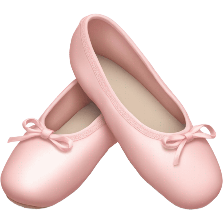 pastel pink ballet shoes emoji