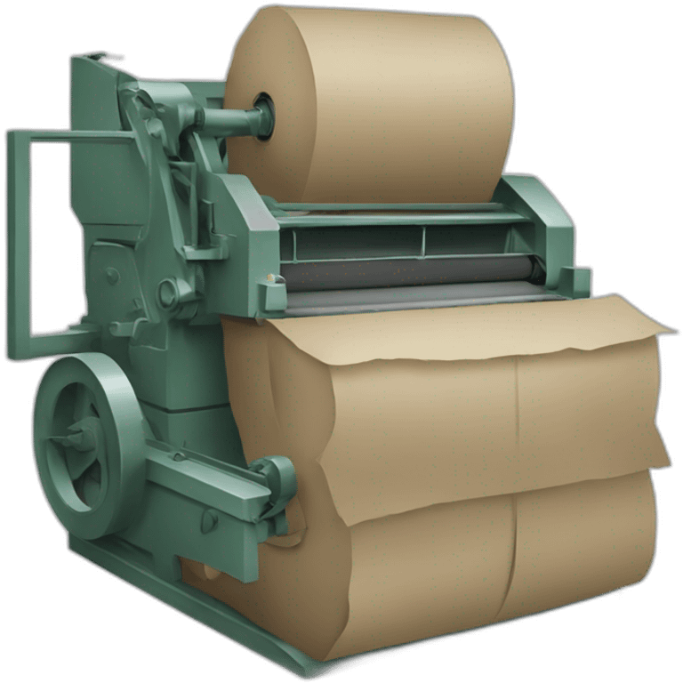 Paper baler emoji