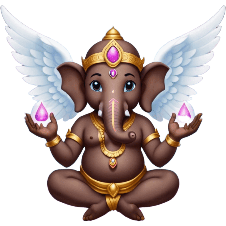 Ganesha dark angel intergalactical spiritual matrix multiverse galaxy emoji