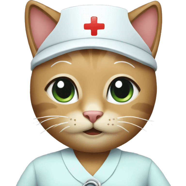 cat nurse emoji