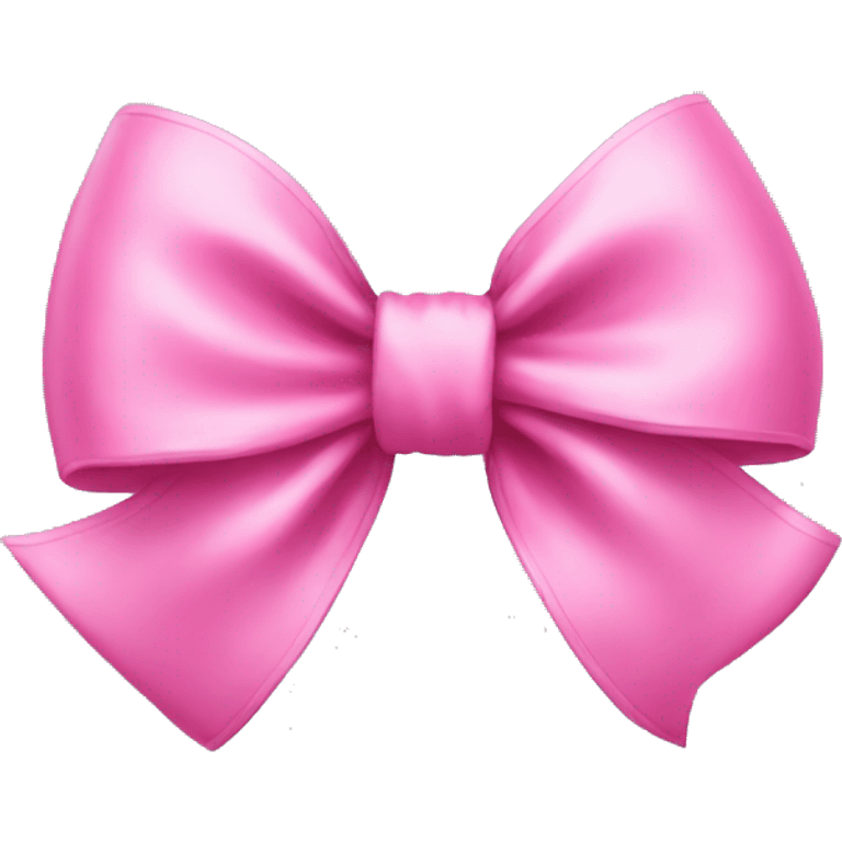 Pink bow emoji