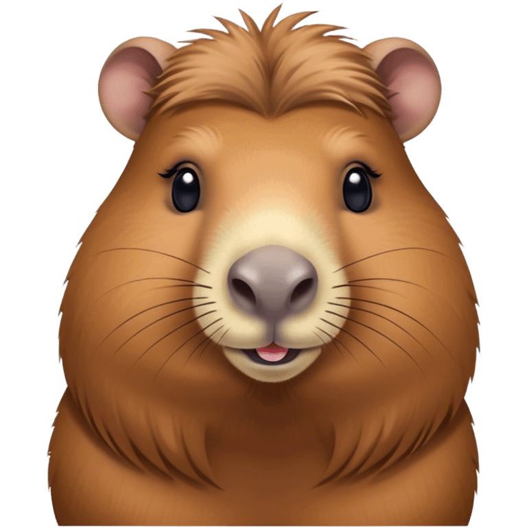 Drag queen capybara emoji