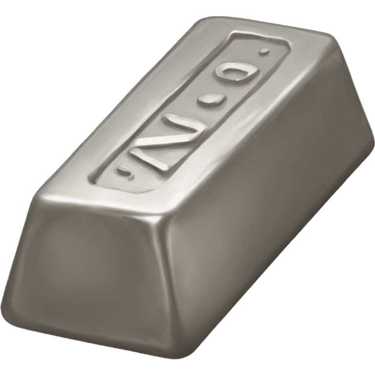 Tin ingot/bar (color: camel) emoji