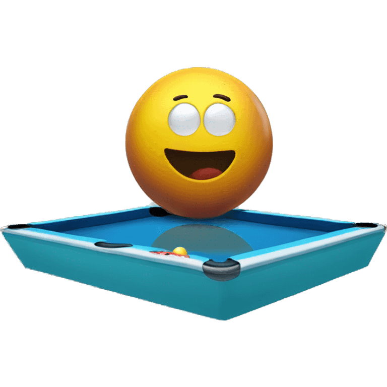 Pool 6 ball emoji