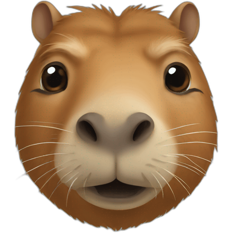 capibara face emoji