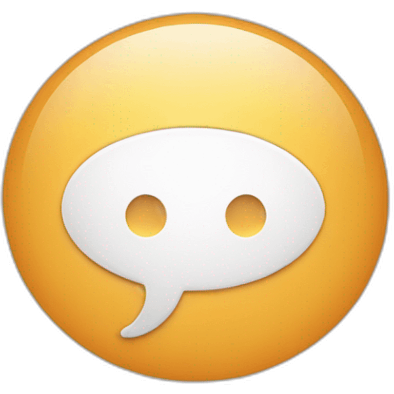 chat bubble emoji