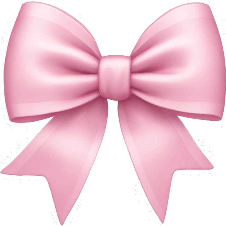 Light pink bow emoji