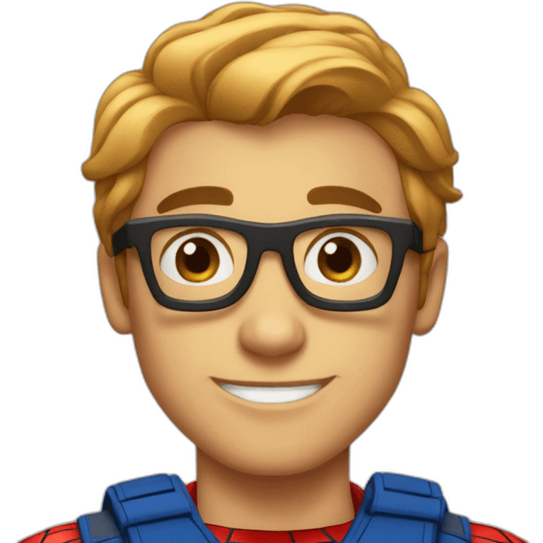 spiderman cartoon emoji