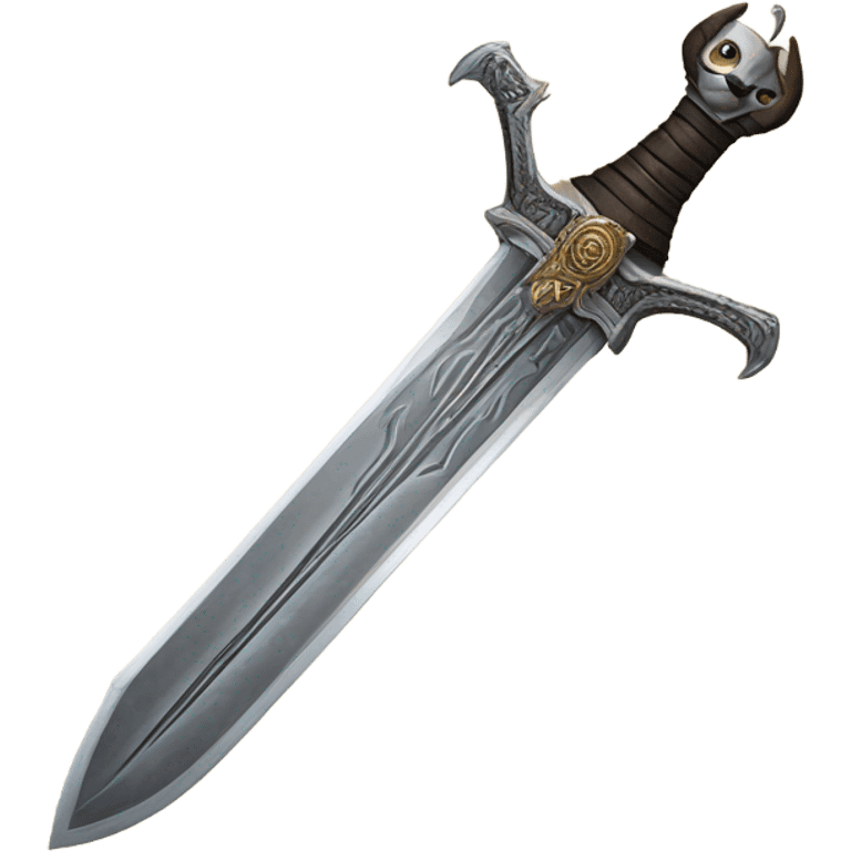 Longclaw Sword from Game of Thrones  emoji