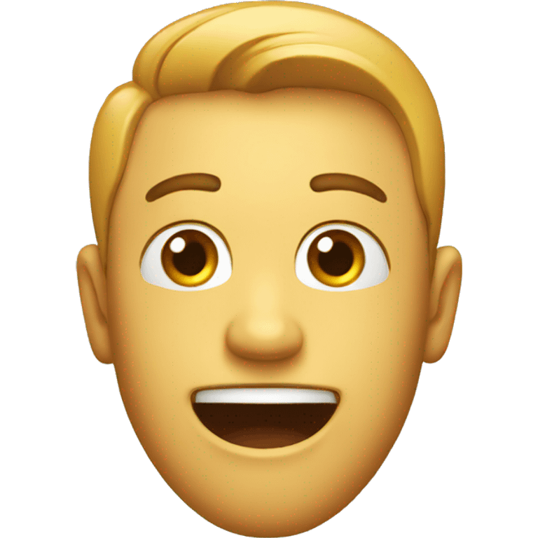 emoji with a surprise face emoji