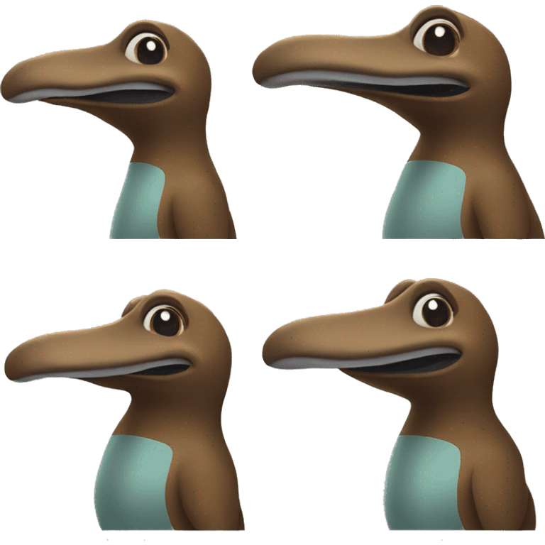 Apologetic platypus  emoji