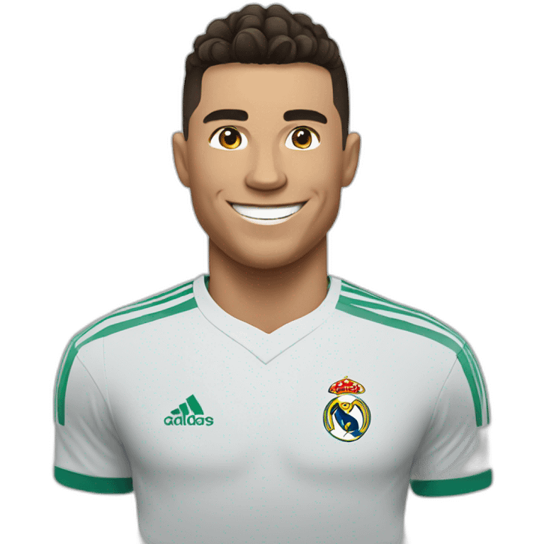 Ronaldo smiling  emoji