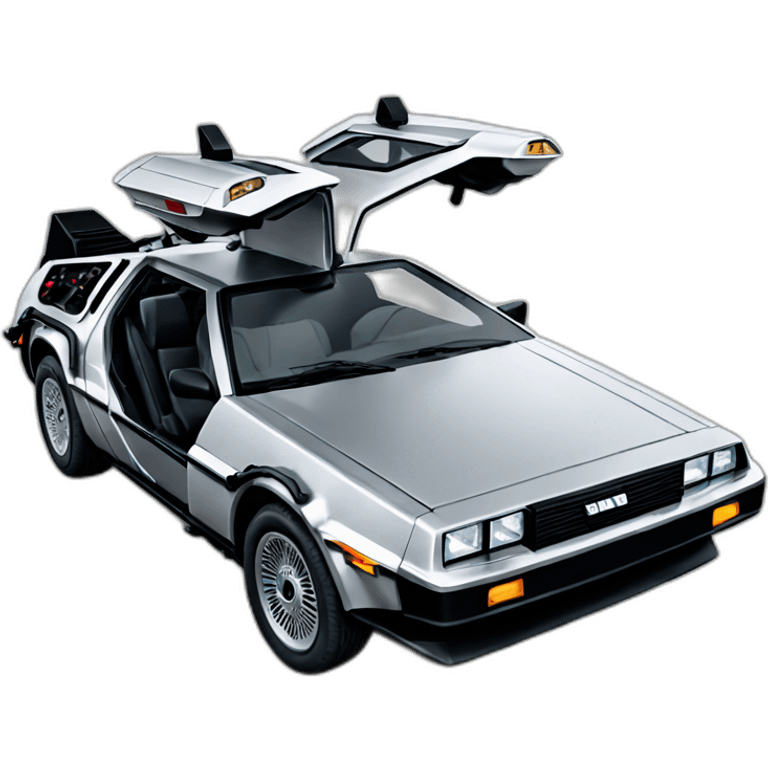 Delorean emoji