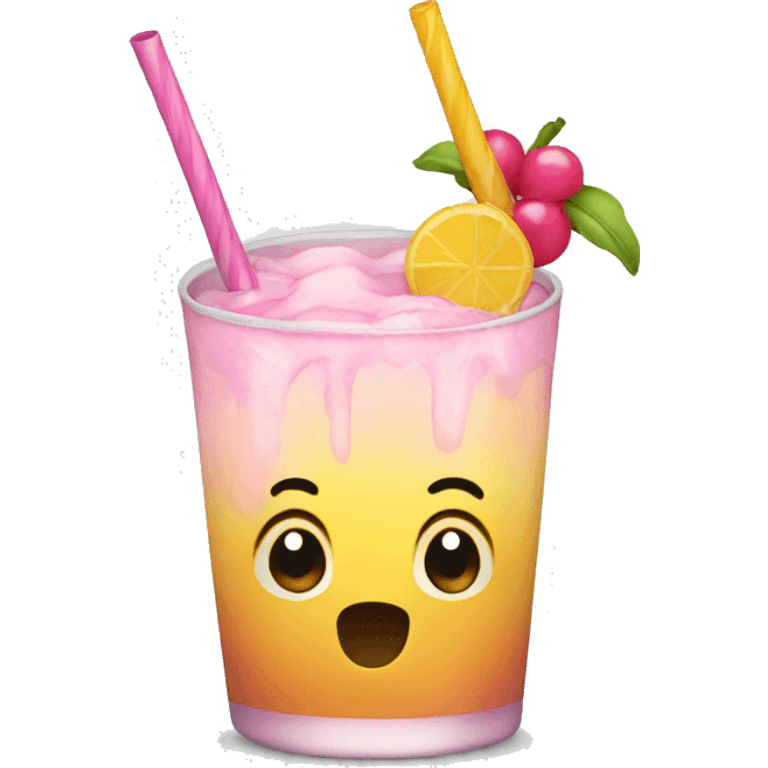 Birthday party drink emoji