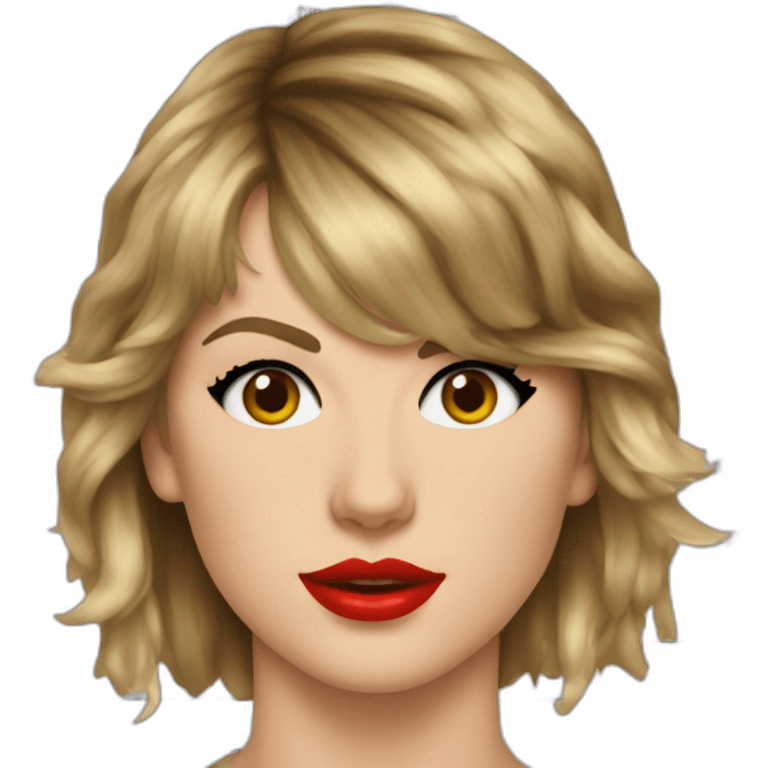 Taylor swift mugshot emoji