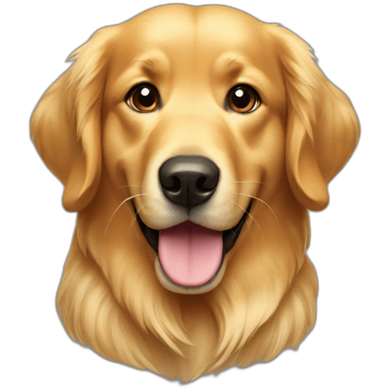 golden retriever emoji