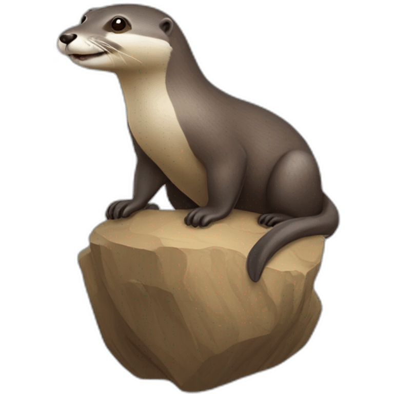 loutre sur cheval emoji