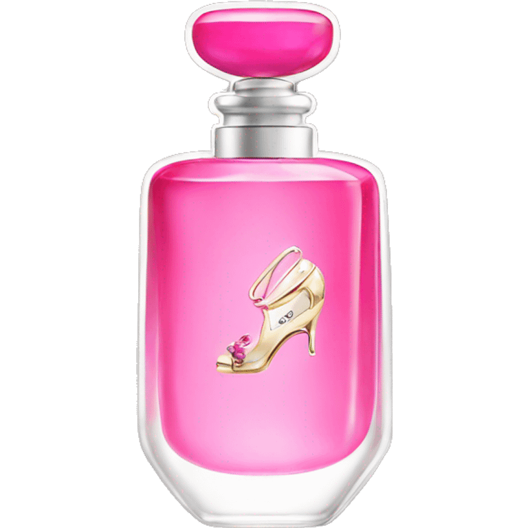 high heel perfume bottle emoji